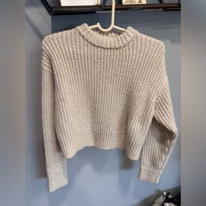 Cozy Cream Knit Sweater